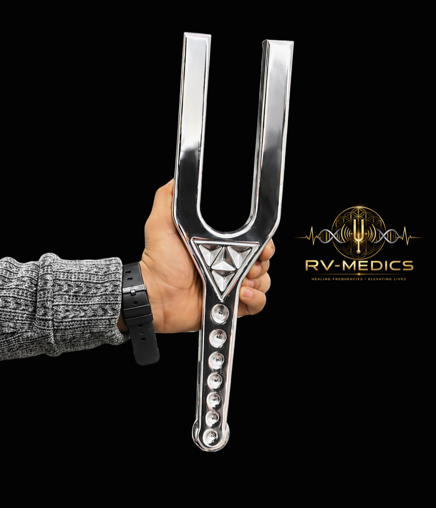 417Hz Sound Swords – Solfeggio Frequency Healing Tool for Energy Clearing Fork
