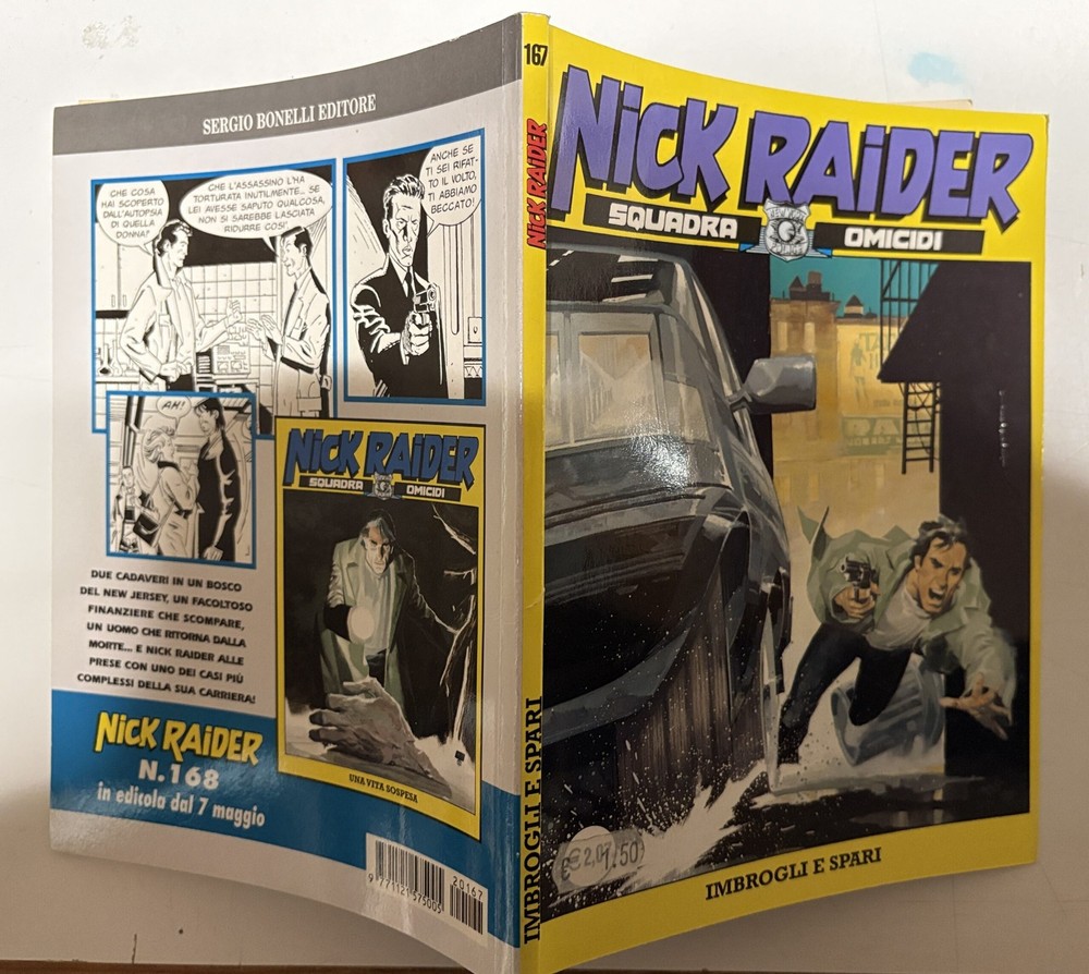 NICK RAIDER n.167 Bonelli