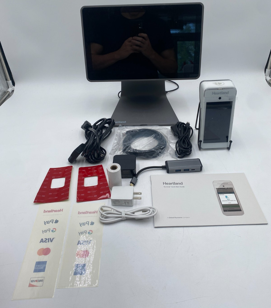 Heartland POS System with Accessories