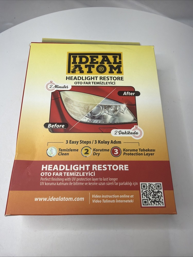 IDEAL ATOM Headlight Restore  Car Cleaning Kits