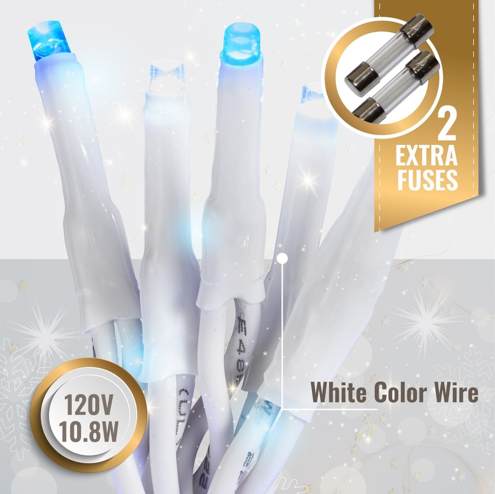 Aurio Starry Light Icicles Super Bright 135LED 3MM