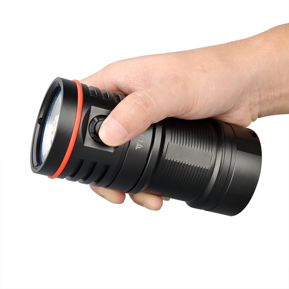 Trustfire DF50 6500Lumen Scuba Diving Light Flashlight Rechargeable led Torch W