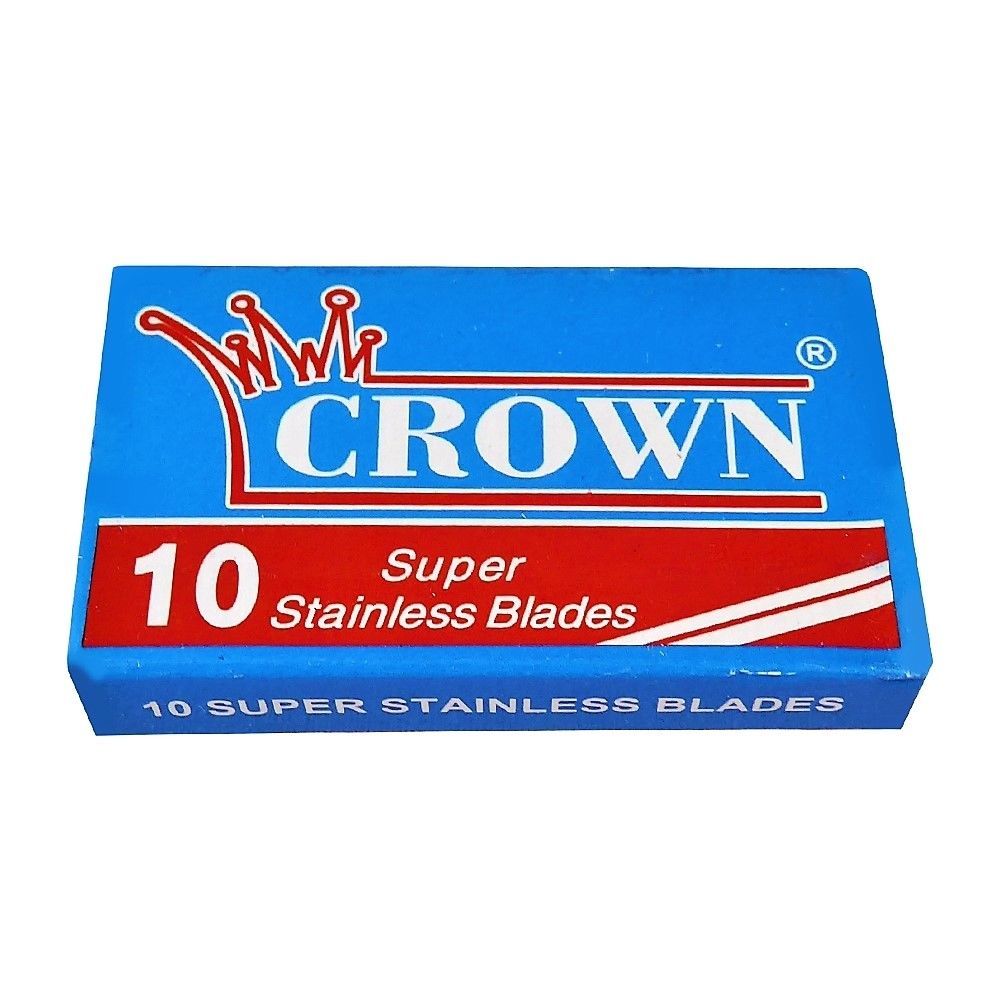 Crown Super Stainless Razor 200 blades