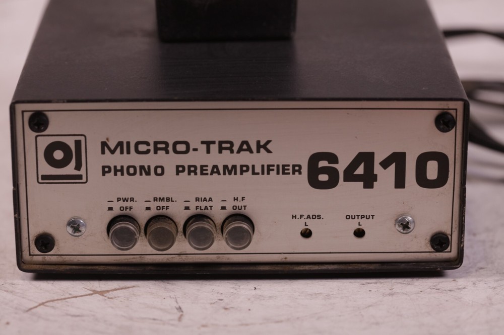 Micro-Trak 6410 Phono Preamplifier As Is