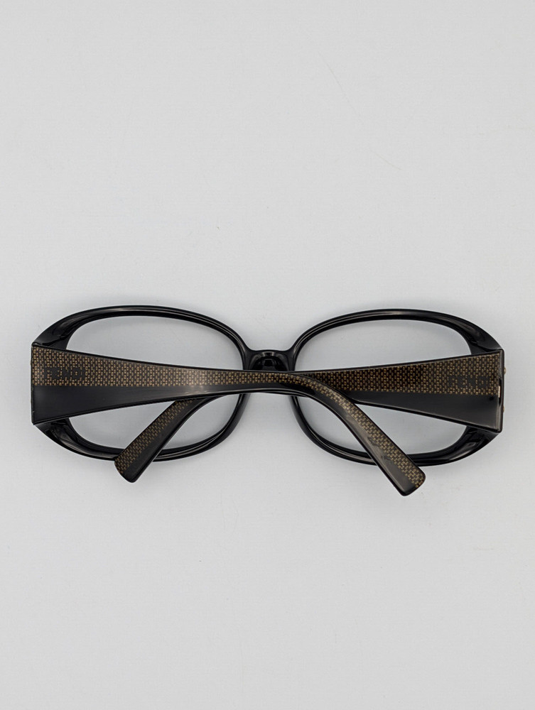Fendi FS389 001 Black 57-15 Eyeglass Frame
