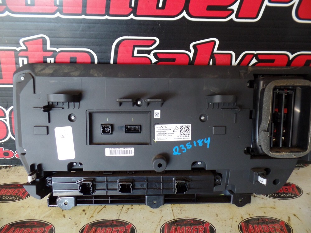 CHEVROLET SILVERADO 1500 PICKUP A/V Equipment control panel, control panel ass