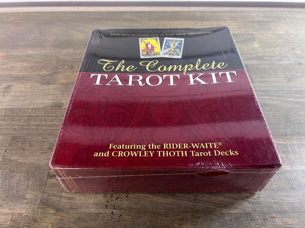 The Complete Tarot Kit by Susan Levitt - 2 Cards Decks, Guide Book, Spread Sheet