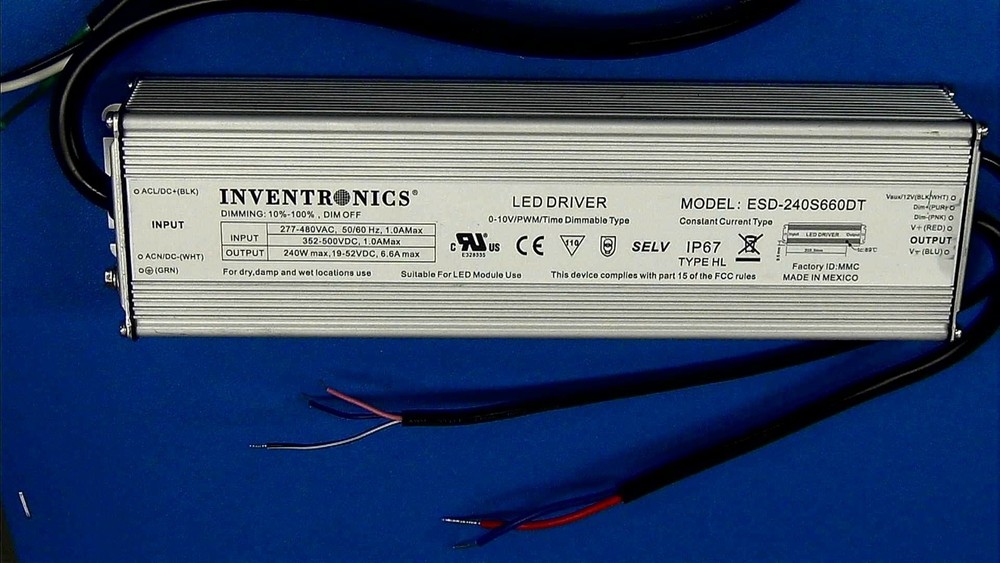 INVENTRONICS ESD-240S660DT Constant-Current Programmable LED Driver