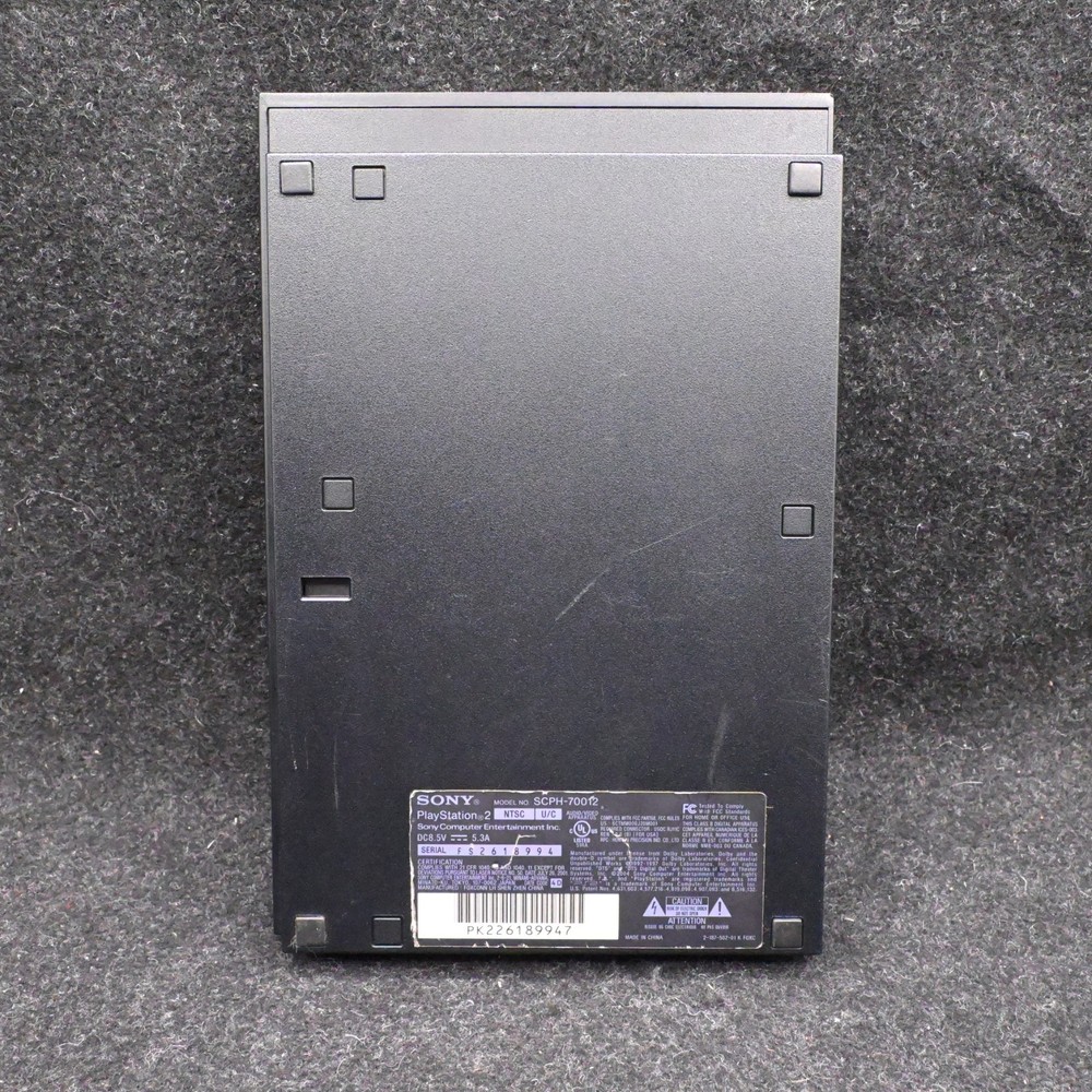 Sony PlayStation 2 Slim SCPH-70012 Console w/ Controller & Cords - Tested