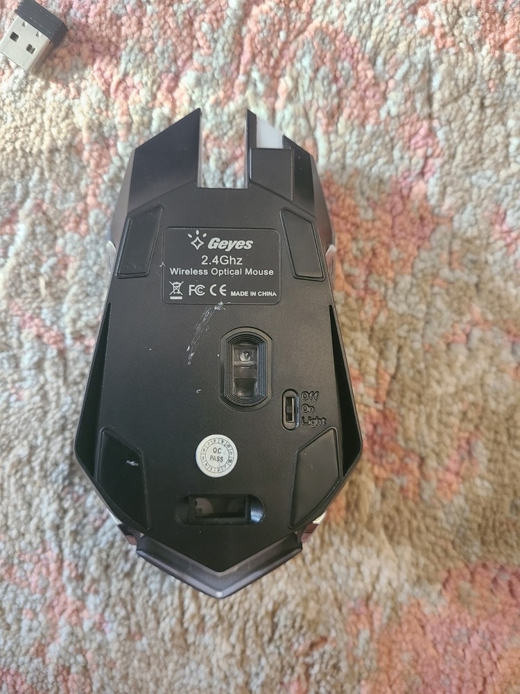 Geyes 2.4 Ghz Wireless Optical Mouse