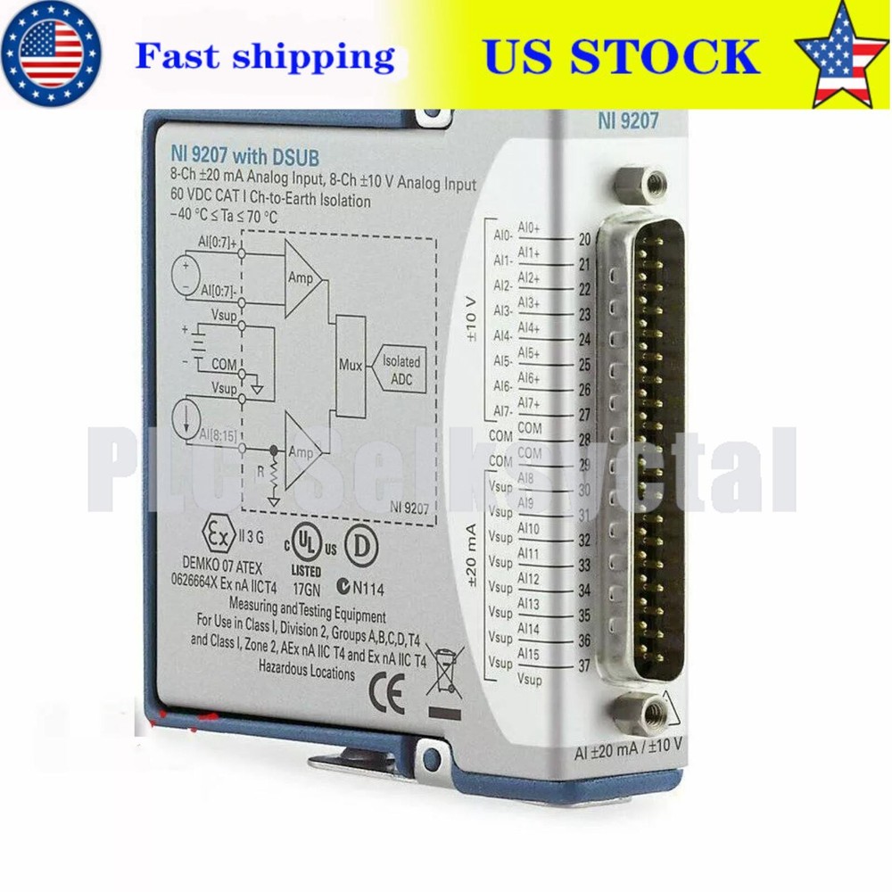 NEW National Instruments NI 9207 NI-9207 Analog Input Module