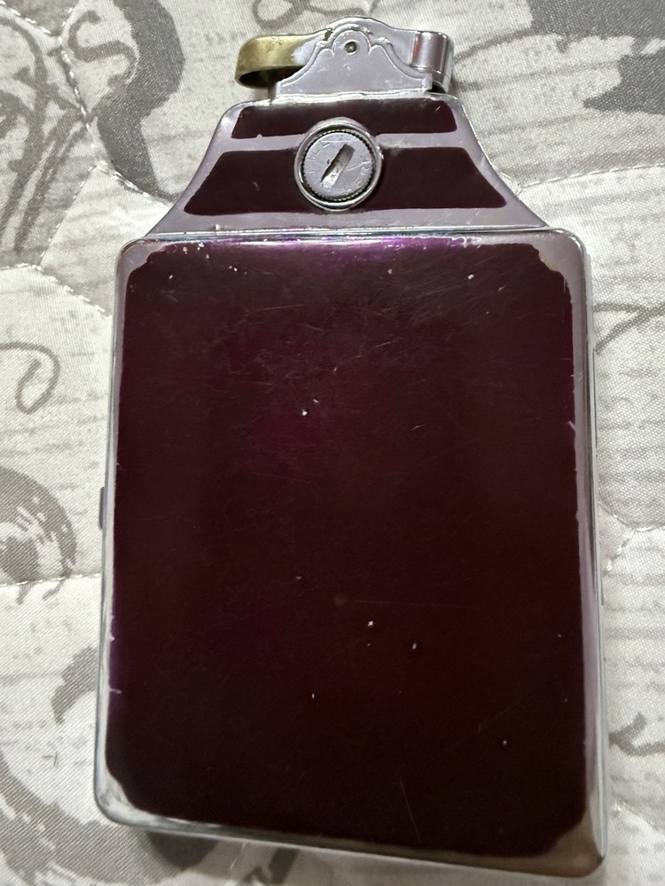 Rare 1934 Early Ronson De-light mastercase Lighter and Cigarette Holder