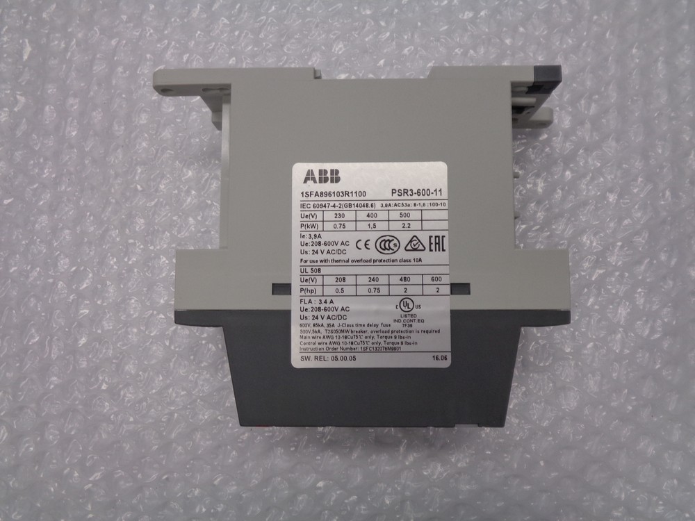 ABB PSR3-600-11 1SFA896103R1100 STARTER NSMP