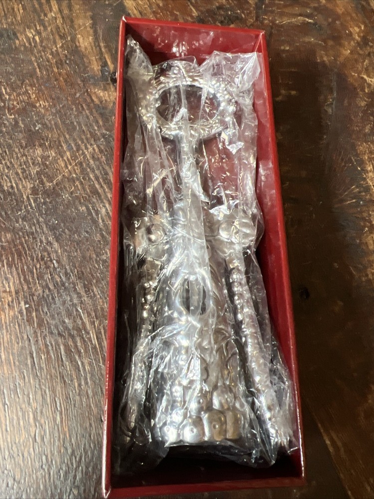 Arthur Court Wine Bottle Double Lever Corkscrew Grapes & Grapevines NIB
