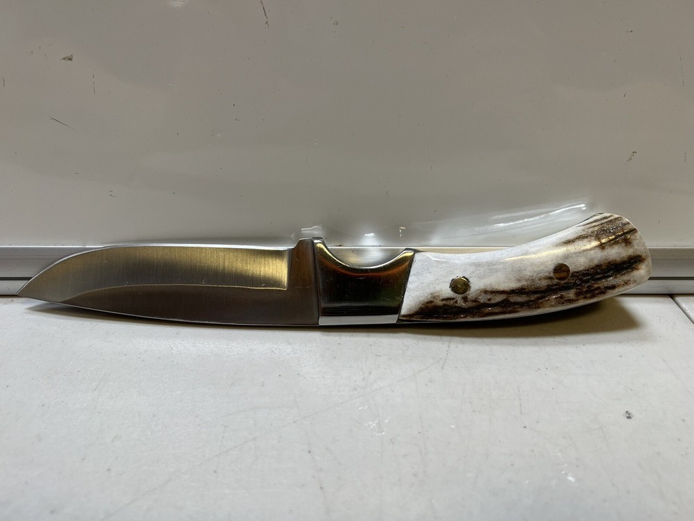 Custom 9.5" Fixed Knife w/ Bone Handle