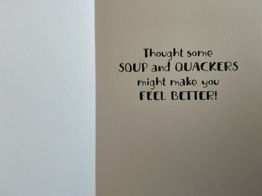 Get Well Card Hallmark Greeting Card