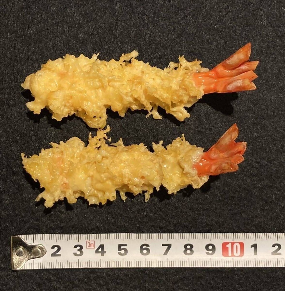 Food sample shrimp tempura small size