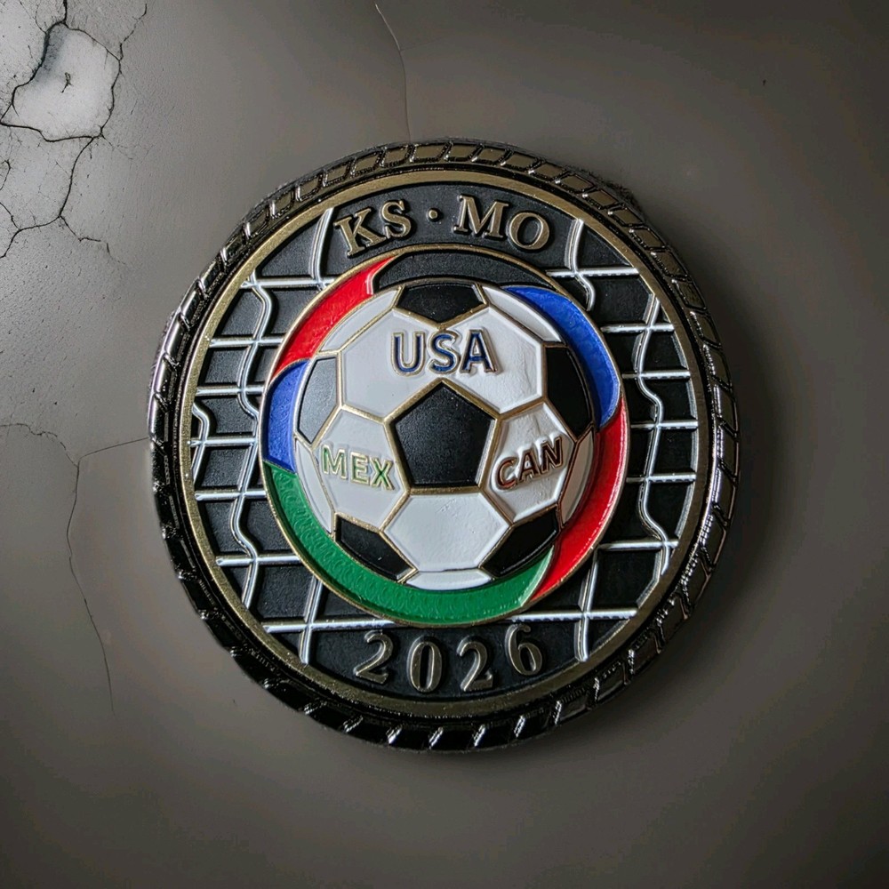 2026 Metro Motors World Cup Escort Group Challenge Coin
