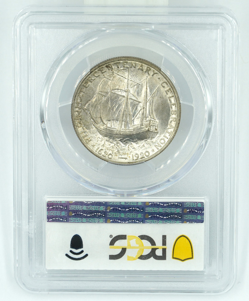 1920 PCGS MS66 Pilgrim Commemorative Half Dollar