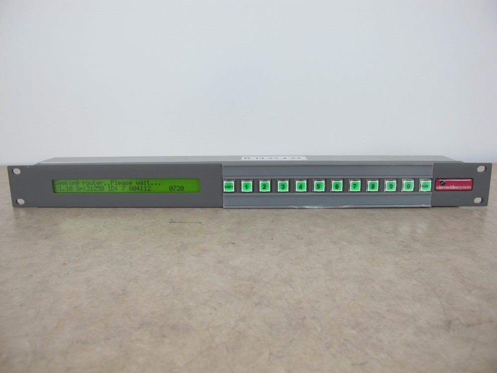 Kramer SCP-112 Programmable Control Panel for Sierra Matrix Switchers