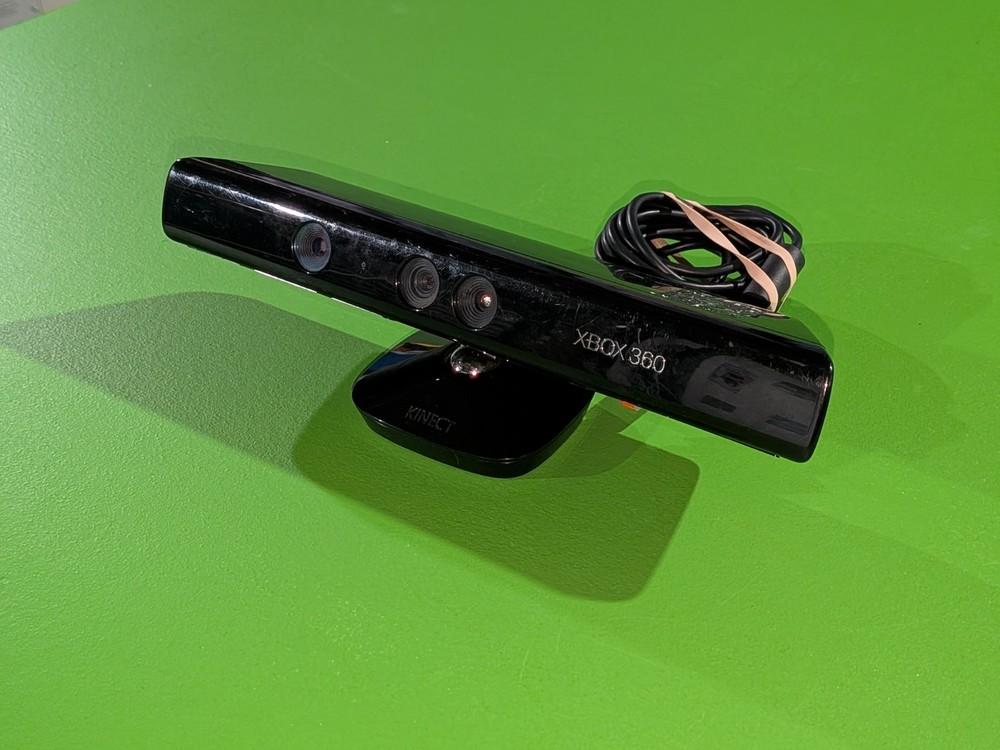Microsoft Xbox 360 BLACK Kinect Sensor Bar Genuine Microsoft Xbox 360