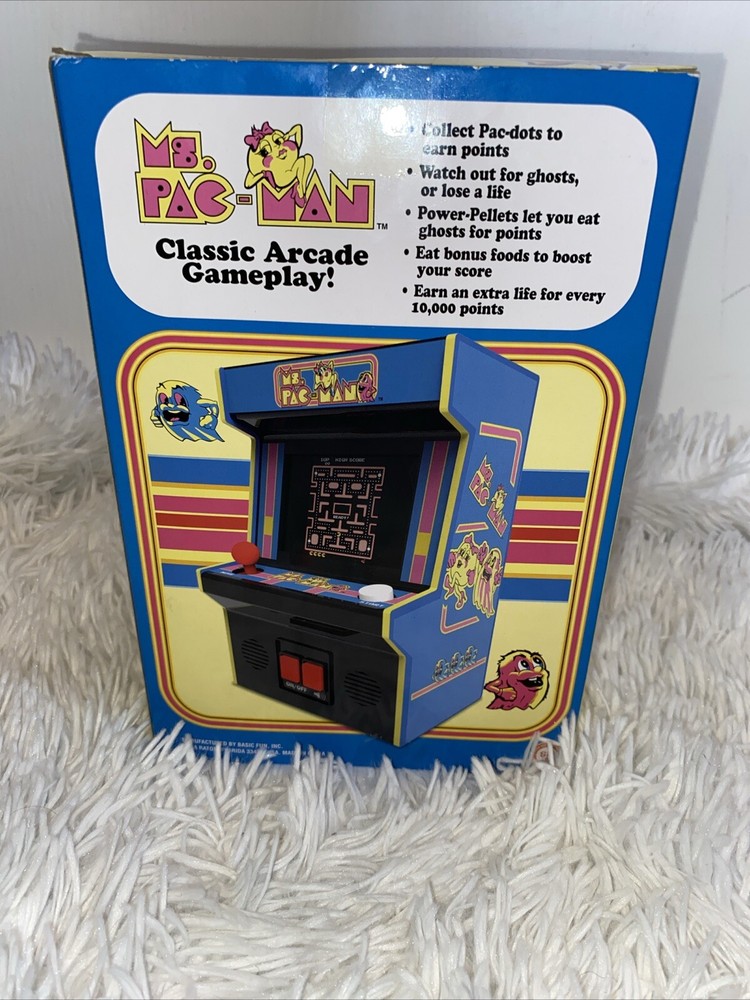 Arcade Classics Ms. PAC-MAN, 2018 Mini Arcade Game