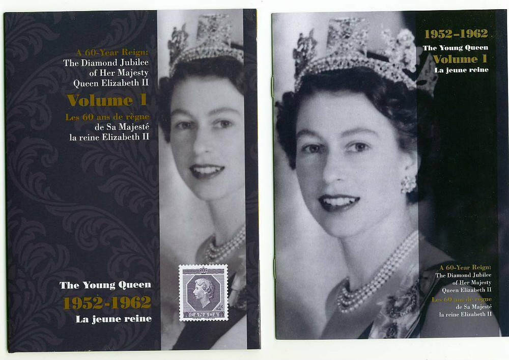 Canada 2012 = QUEEN Elizabeth ll Diamond Jubilee = Sealed KEEPSAKE folder Vol.#1
