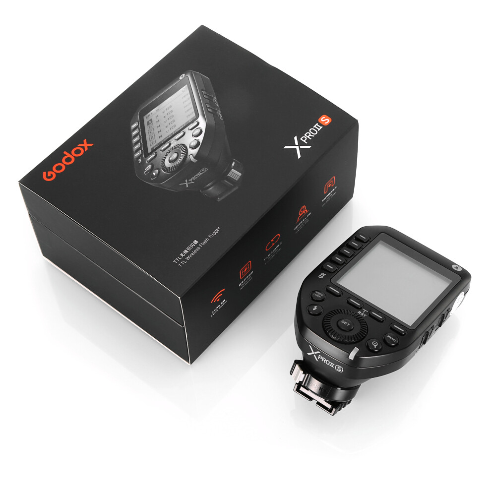 Godox XProII-S 2.4G TTL HSS Camera Flash Trigger Transmitter for Sony+Gift