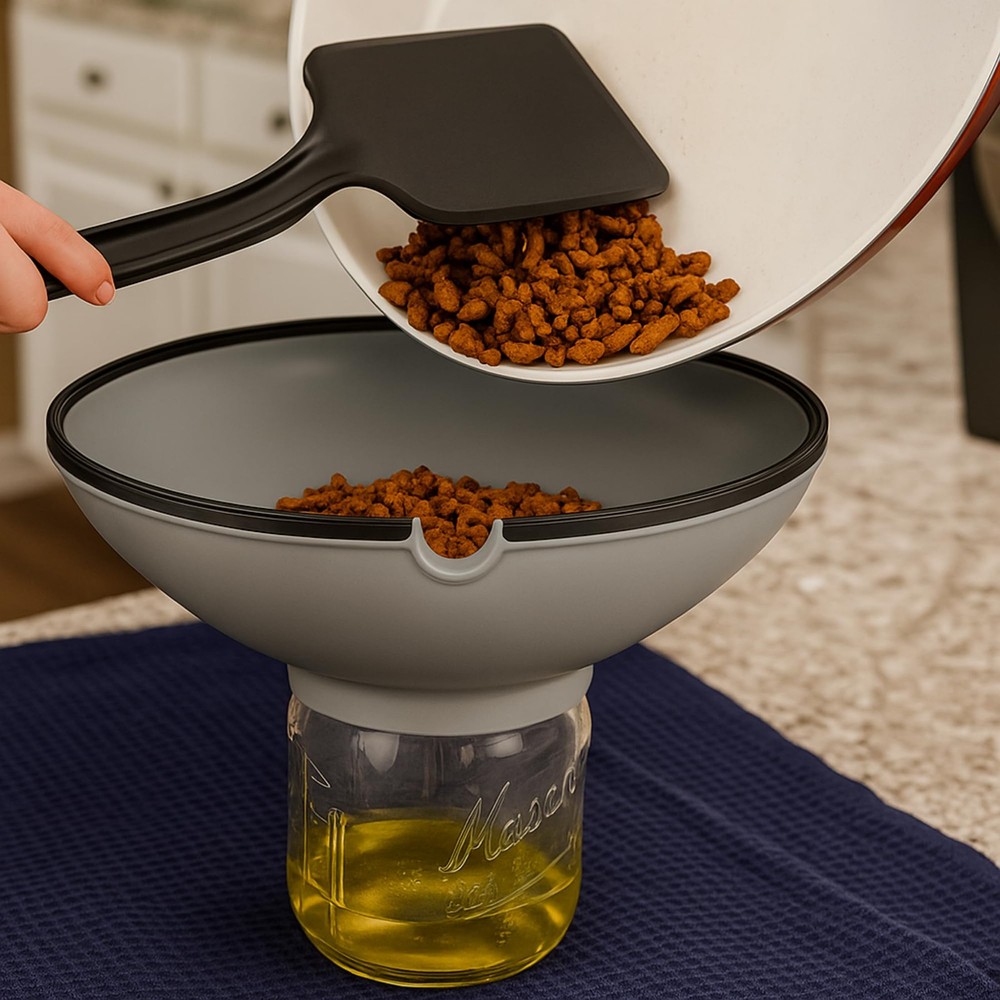 The Ultimate Grease Drainer gray