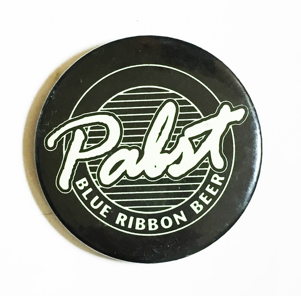 Pabst Blue Ribbon Beer 2 inch Button Pin Back