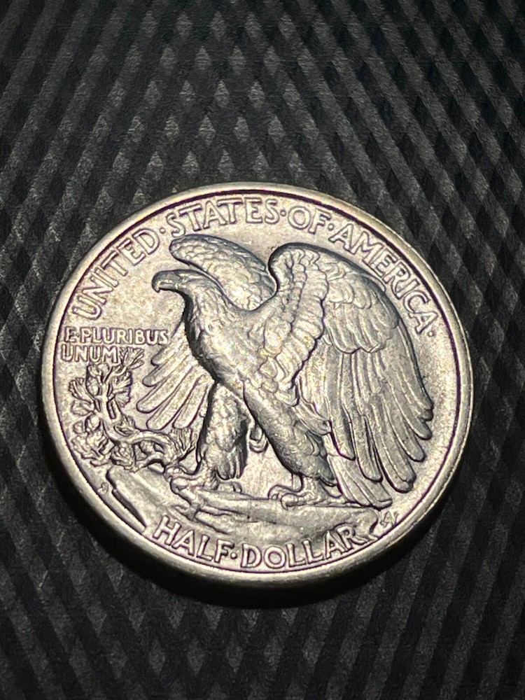1946 S Walking Liberty Half Dollar BU+ MS+ Sharp Strike