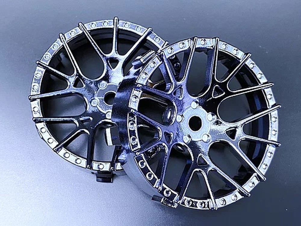Tetsujin Wheels LYCORIS Inserts Adjustable Offset 3-6-9mm -CHROME- 4 PC TT-8355