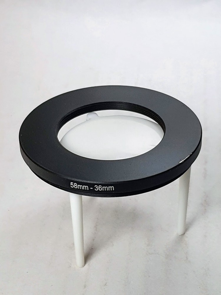 58-36mm Step-Down Lens Filter Converter Adapter Ring 58mm-36mm Metal E58-E36
