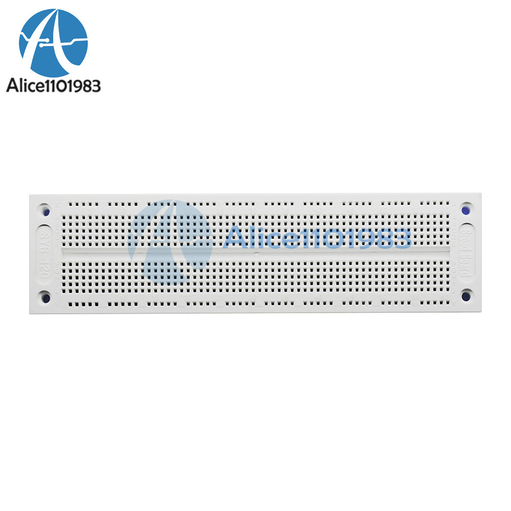 2PCS SYB-120 BreadBoard 60x12 Test Develop DIY 700 Points Holes Solderless PCB