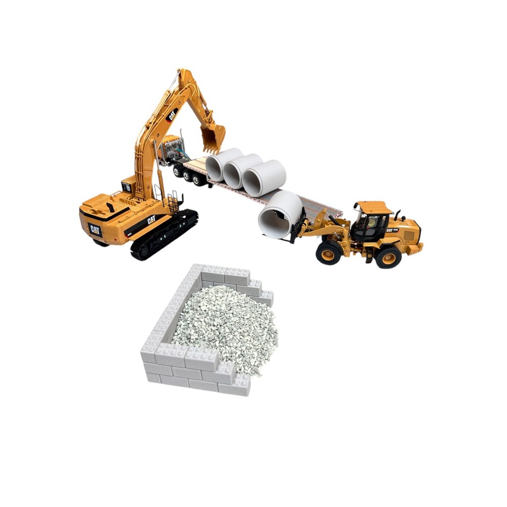 1 Set Of "Bin-Blocks" Scale Model 1/50 30 Piece Set