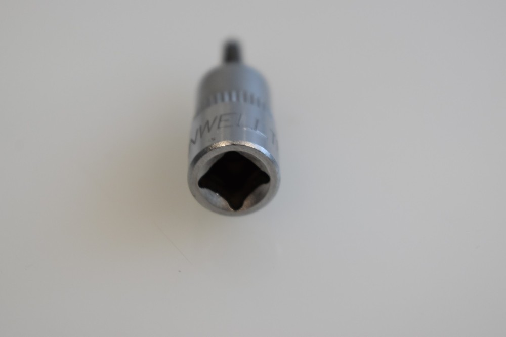 Cornwell Tools CBST150 T15 TORX Bit Socket Driver 1/4" Drive Chrome