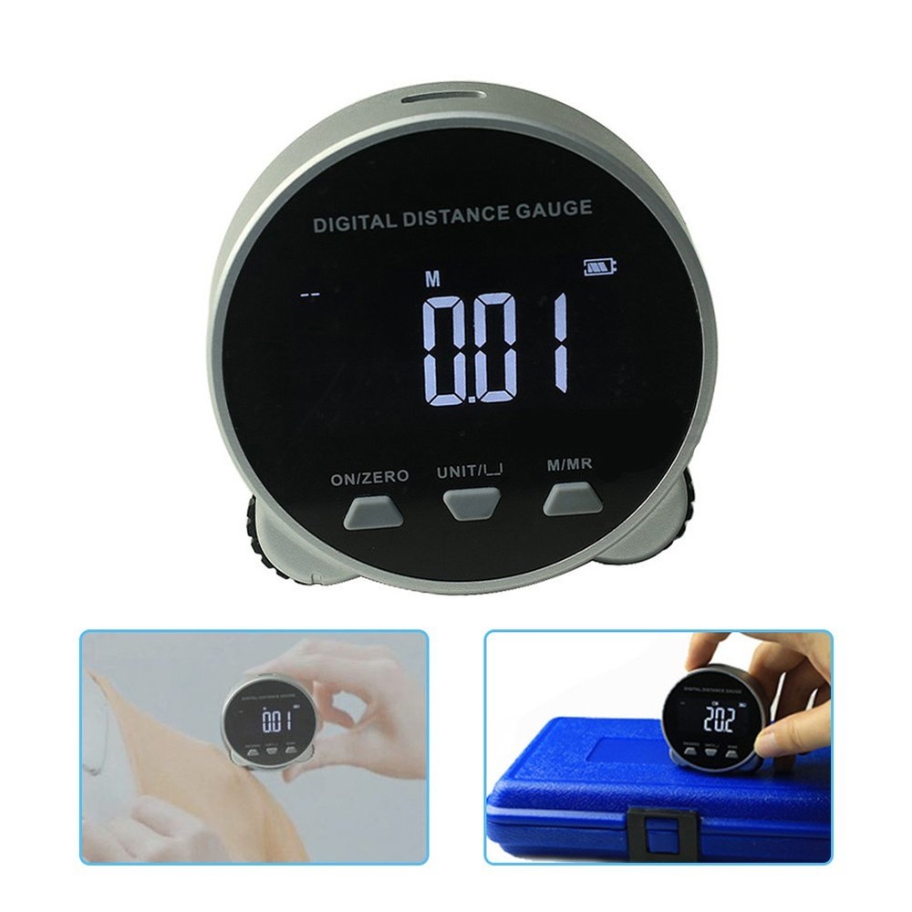 Practical Functions Digital Ruler Rechargeable Battery and LCD Display