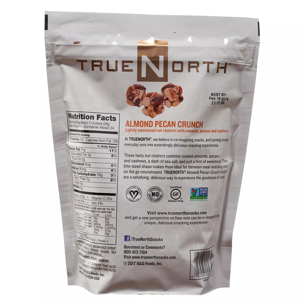 True North Almond Pecan Cashew Clusters (24 oz.)