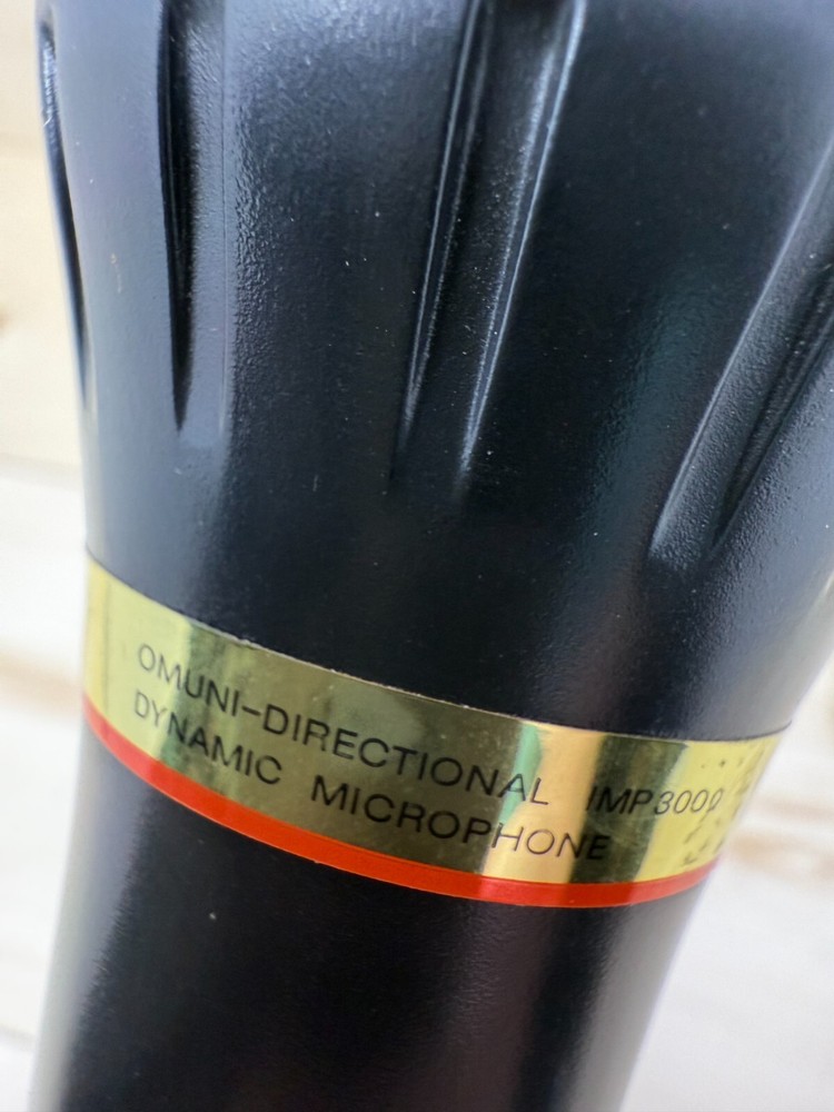 Sony F-V5 OMUNI-Directional IMP3000 Dynamic Microphone Tested