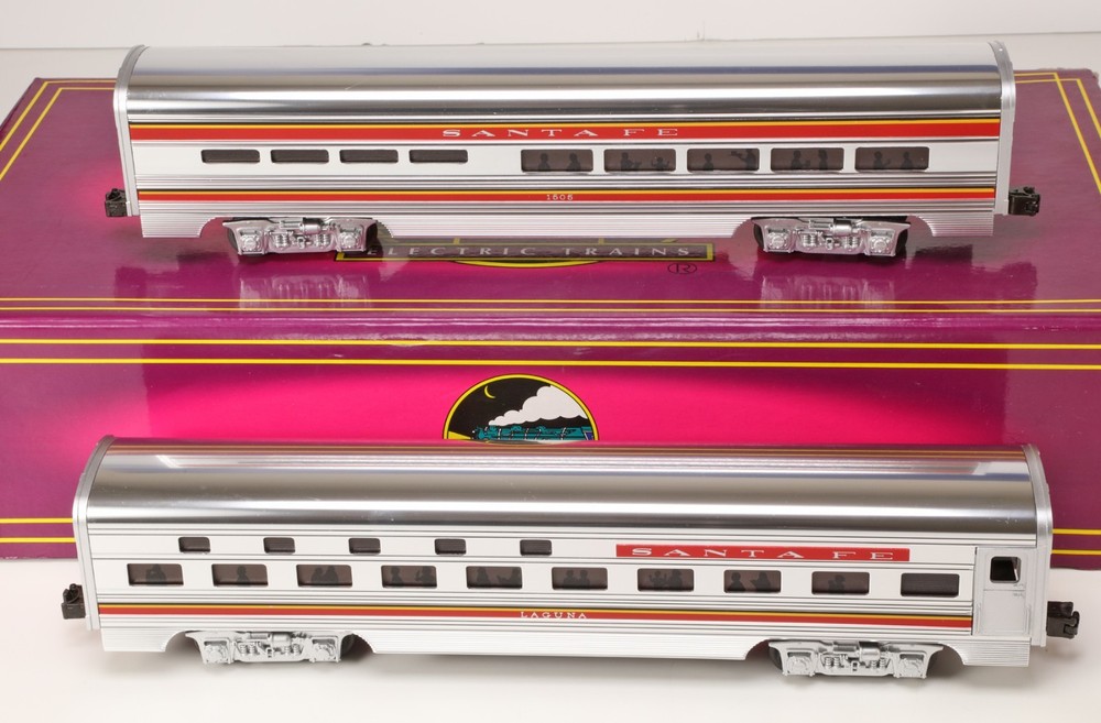 MTH Santa Fe Aluminum Passenger Set