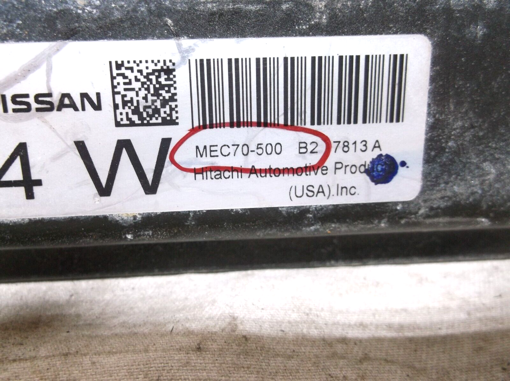 2008..08 NISSAN PATHFINDER 4.0L 4X4 / ENGINE COMPUTER.ECU
