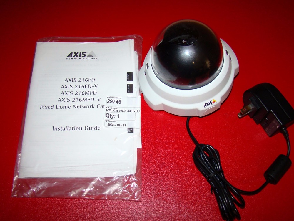 AXIS 216FD Network IP POE Security Surveillance Web Camera 0240-001-02