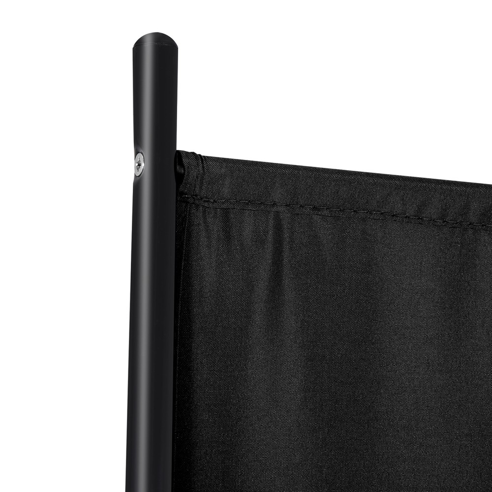 3 Panel Privacy Screen 6 Ft Folding Partition Room Dividers Freestanding Black