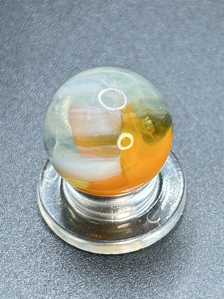 Vitro Agate “V” Patch Conqueror Marble 0.591”
