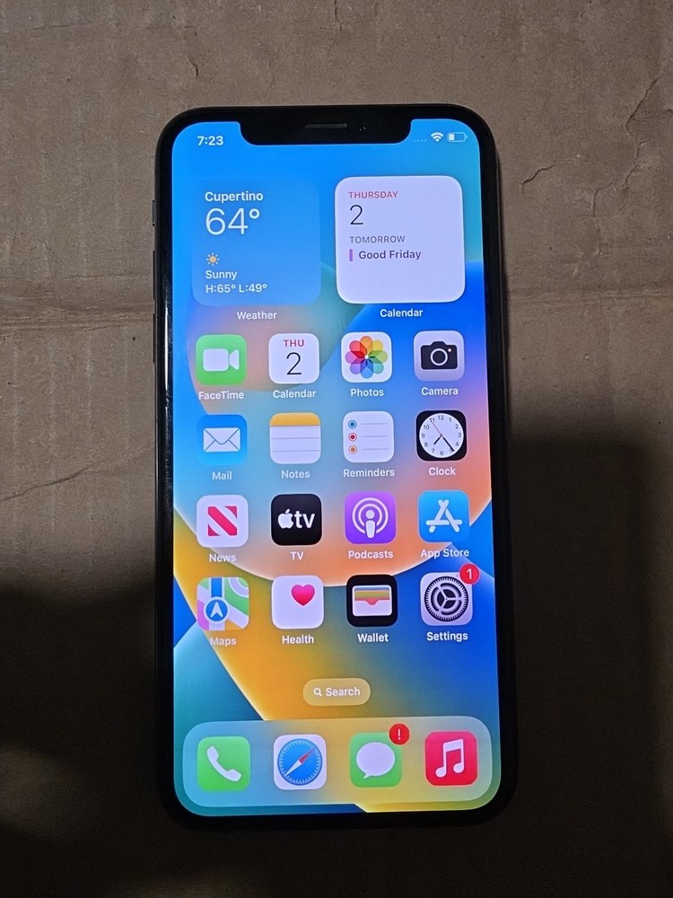 Apple iPhone X - 64 GB - Space Gray (Unlocked).read Description