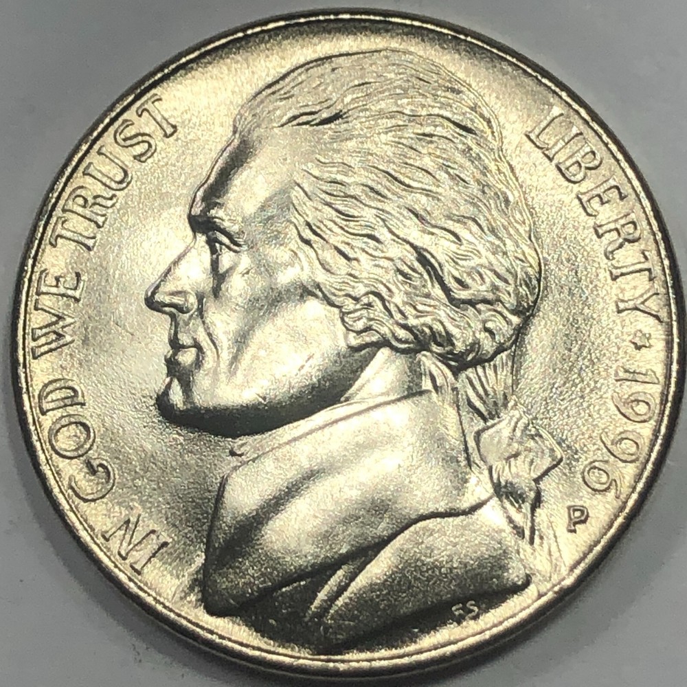 1996 P - Jefferson 5 cent - Uncirculated