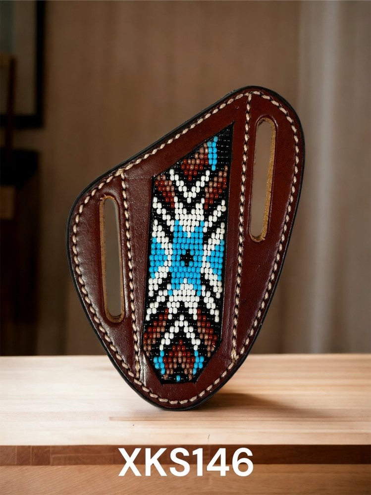 XKS146 Twisted X Knife Sheath Beaded
