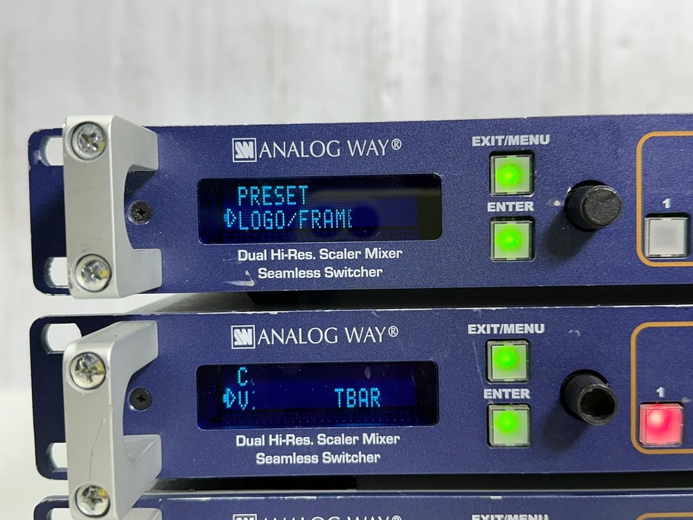 Analog Way Pulse 2 Switcher #6597-6600 (One) THS