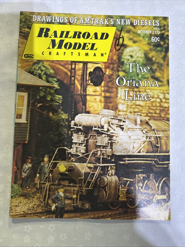 Railroad Model Craftsman Magazine October 1973