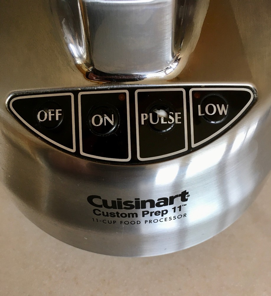 Cuisinart Custom Prep 11 Food Processor Motor Base Only EV-11PC9 Silver